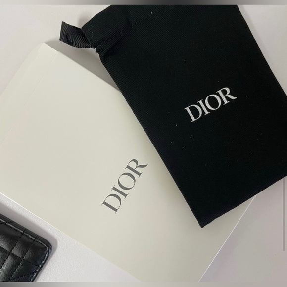 Dior Leather Phone Card Holder with Mirror - Picture 9 of 13